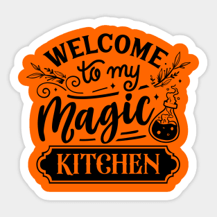Welcome to my magic Sticker